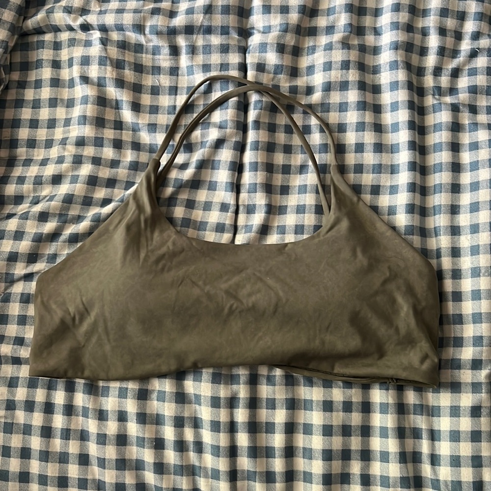 Aurola open back sports bra